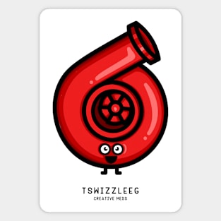 Cutest Turbo - Red Magnet